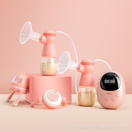 Mom Smart Breast Feeding Pump Botol PPSU Ganda